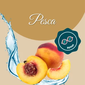 Si vede un'immagine che racchiude i principali ingredienti della pesca: acqua e pesca
